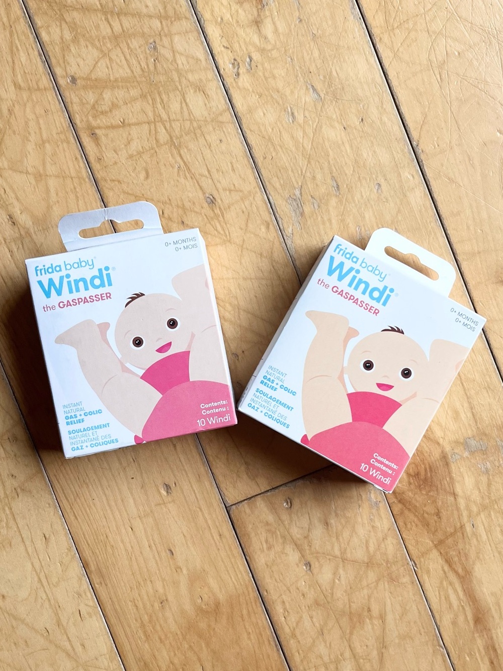 Frida Baby NEW Windi Infant Gas Relief Colic Tubes Bundle (2 Boxes)